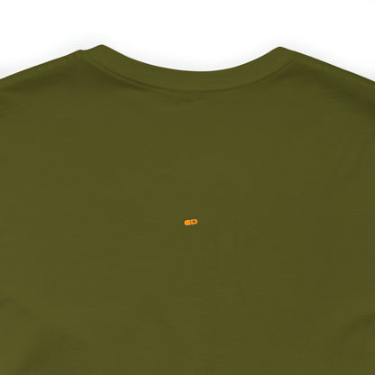 Already Here Orange Pill Tee  -  Front+Back Print