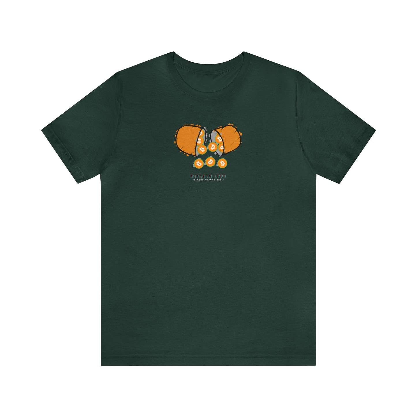 Bitcoin LYFE Orange Pill Tee