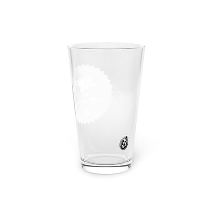 Proof-O-Perk Logo Pint Glass