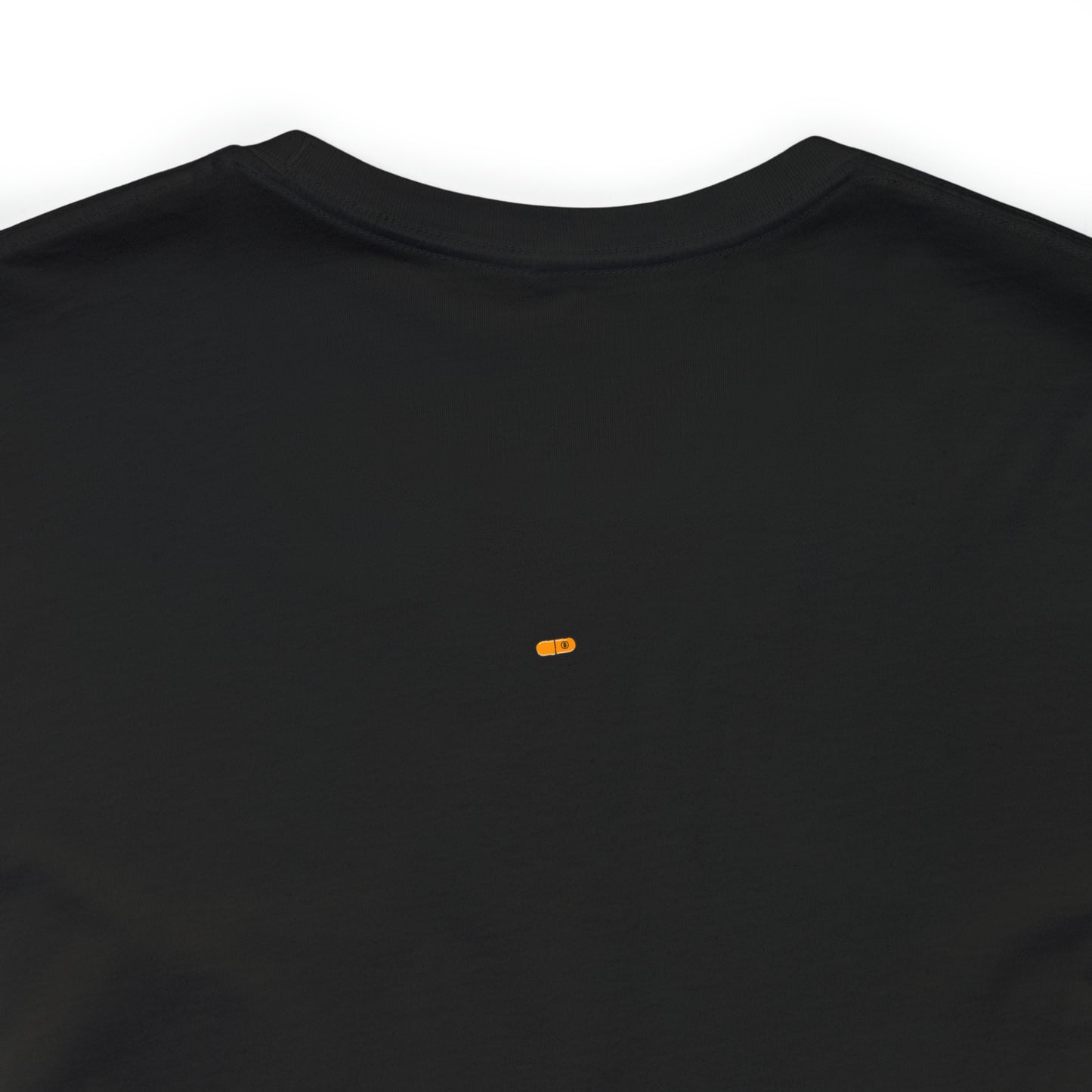 Already Here Orange Pill Tee  -  Front+Back Print