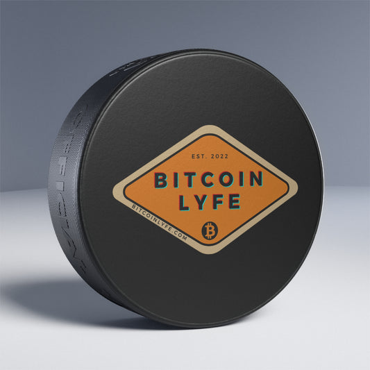 Bitcoin LYFE Hockey Puck