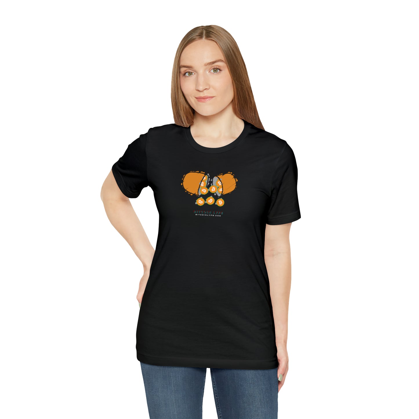 Bitcoin LYFE Orange Pill Tee