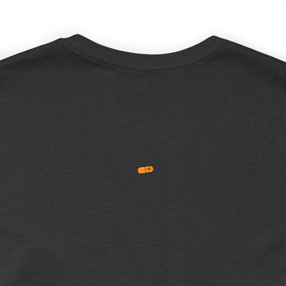 Lever Orange Pill Tee  -  Front+Back Print