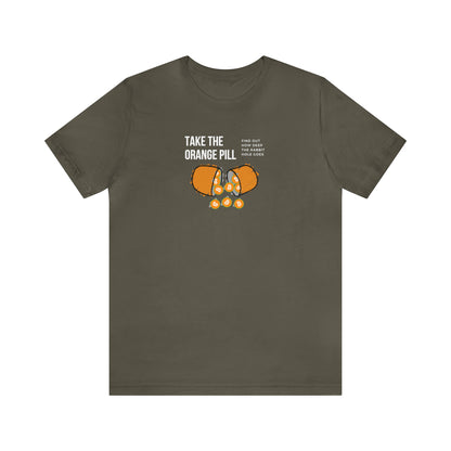 Rabbit Hole Orange Pill Tee