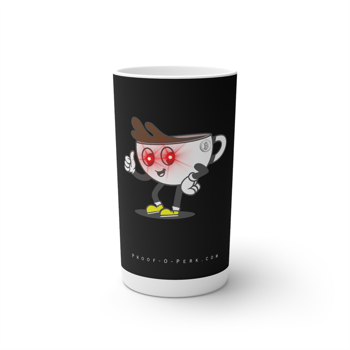 Proof-O-Perk "Bitty" Conical Coffee Mugs (3oz, 8oz, 12oz)