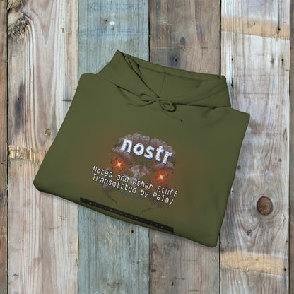 nostr Nostrich Matrix, Hoodie