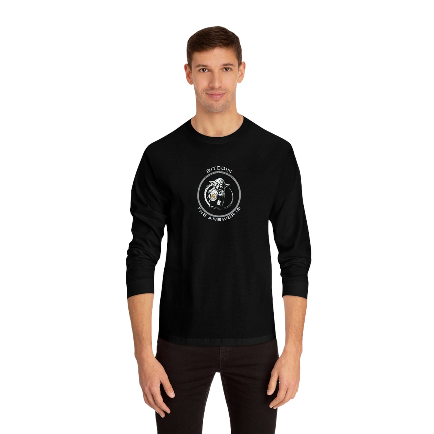 Bitcoin...The Answer Is Long Sleeve T-Shirt