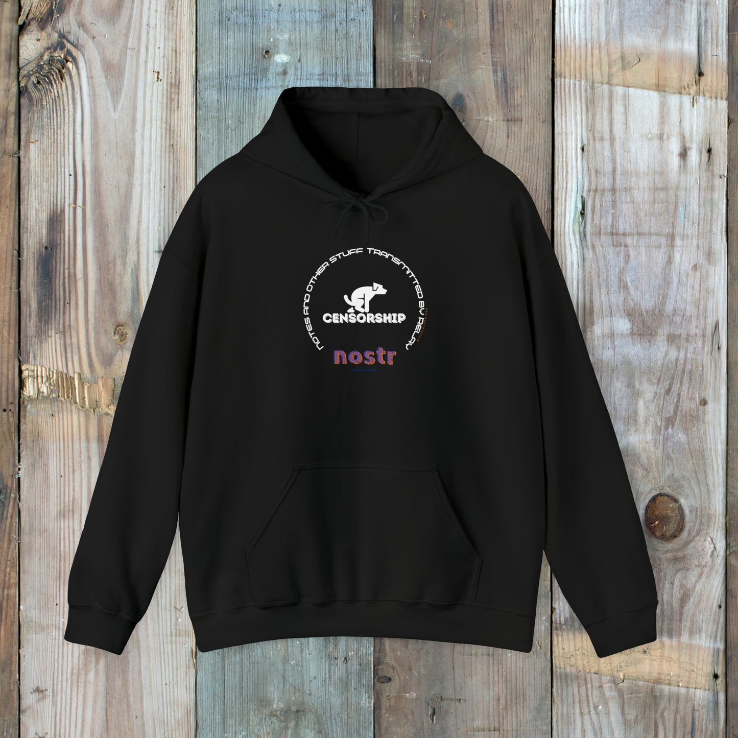 nostr Doggone Censorship, Hoodie