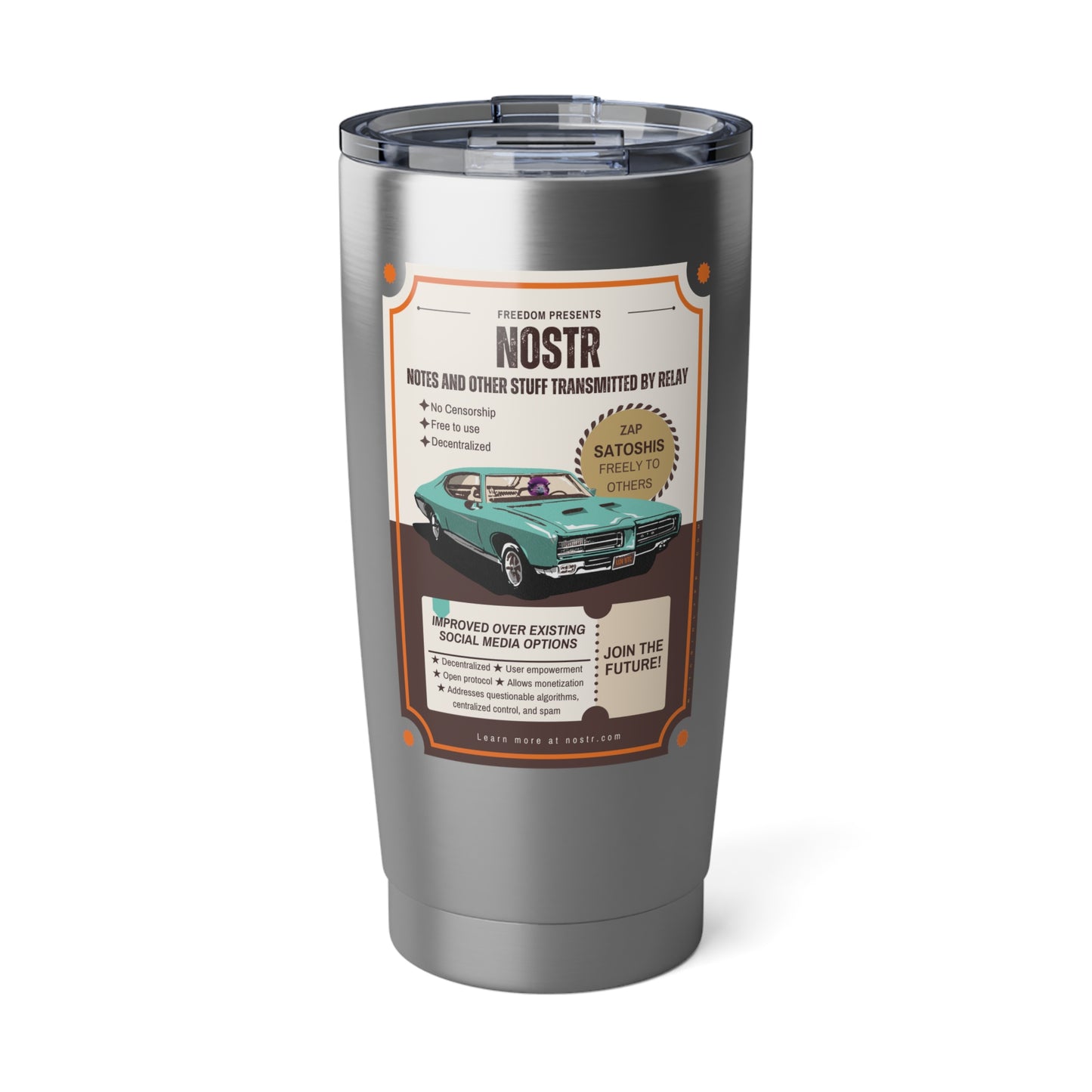 nostr Future - Classic, 20oz Tumbler