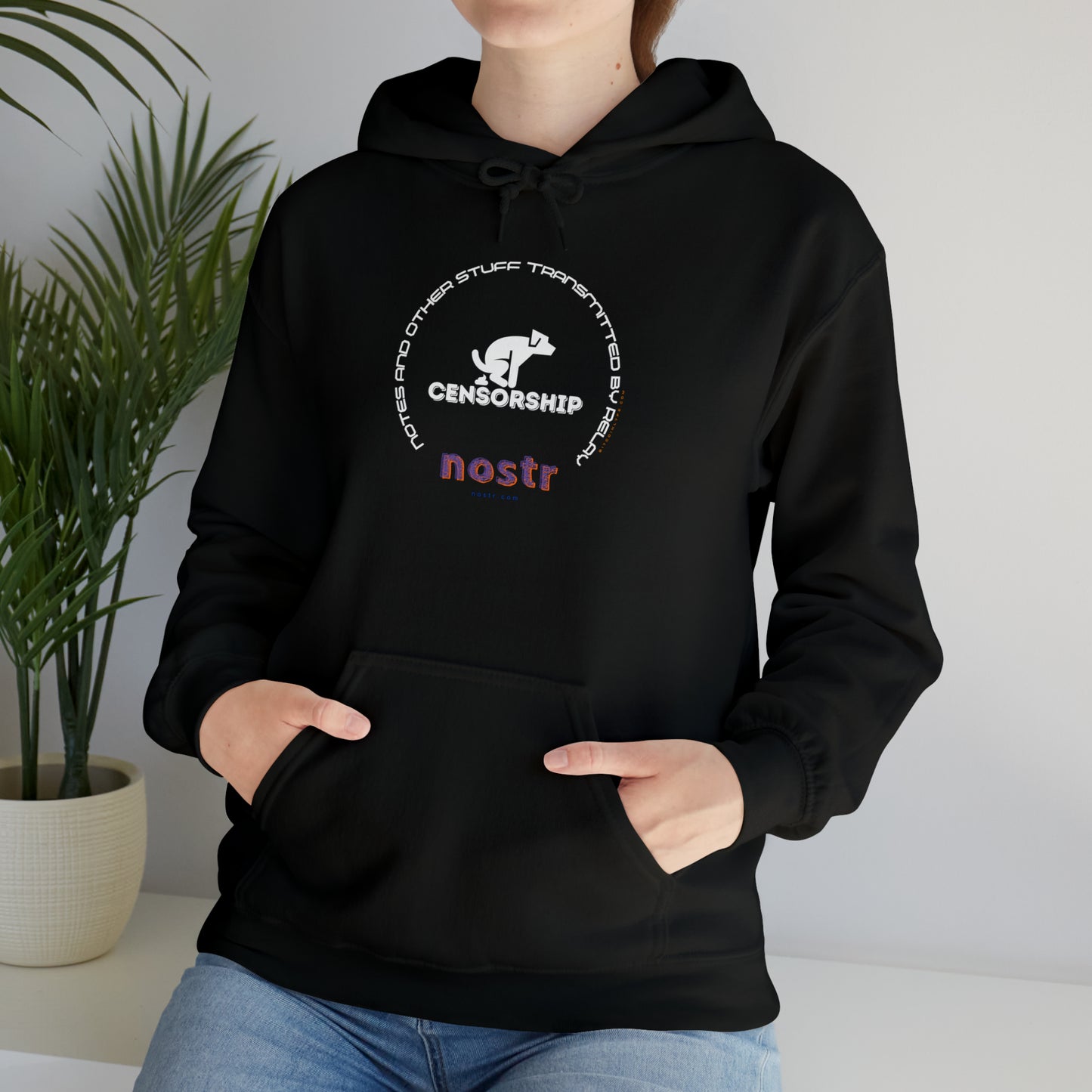 nostr Doggone Censorship, Hoodie