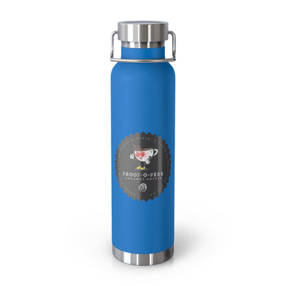 Proof-O-Perk Logo 22oz Vacuum Insulated Bottle