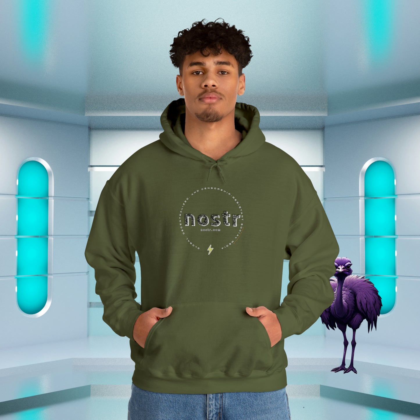 nostr...notes and stuff, Hoodie