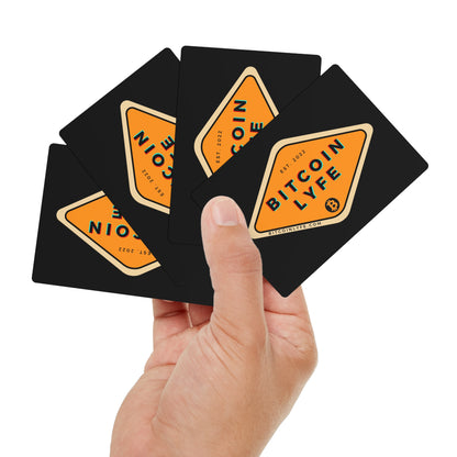 Bitcoin LYFE Poker Cards