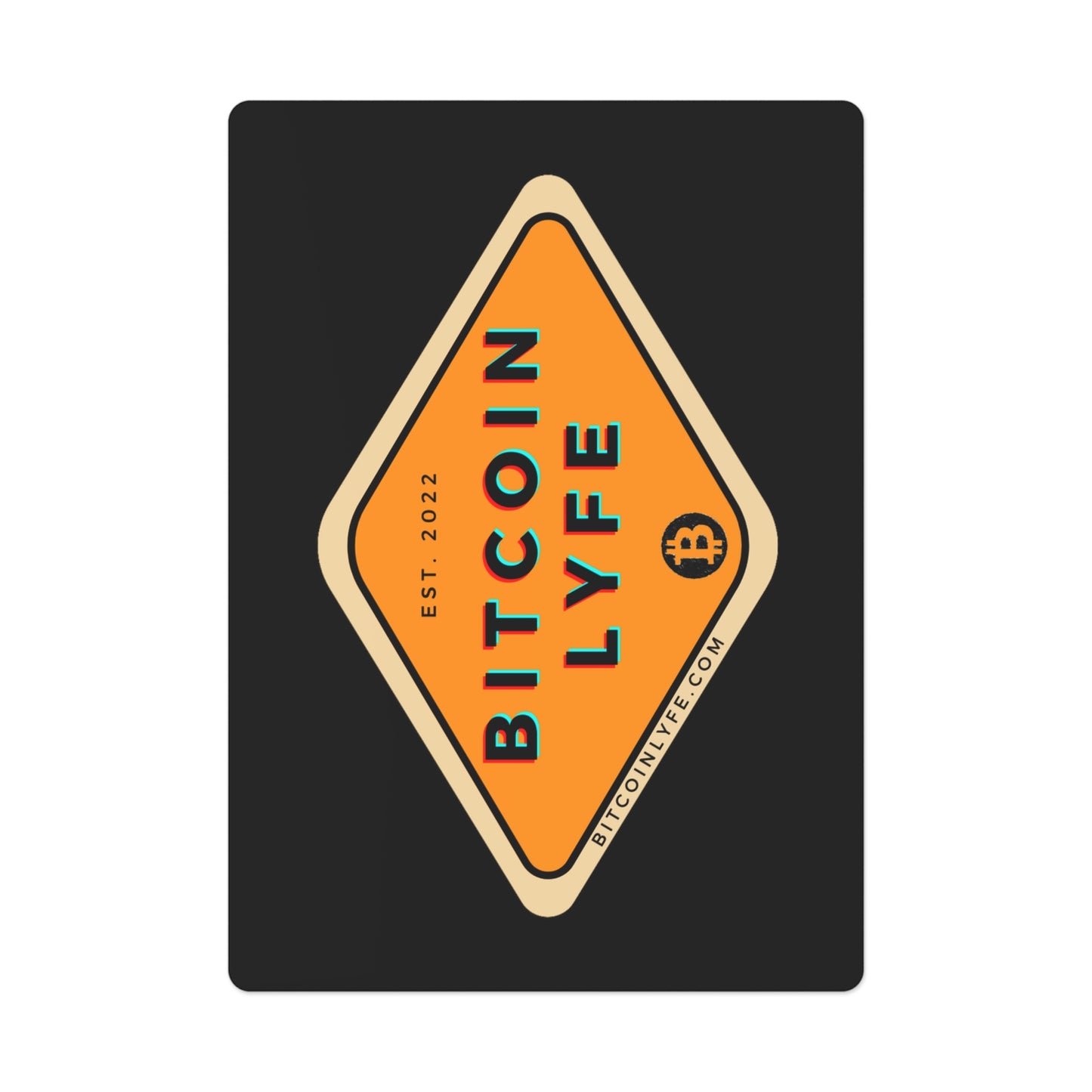 Bitcoin LYFE Poker Cards