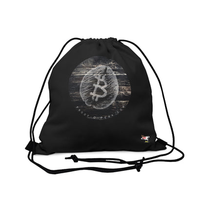 Proof-O-Perk Woody B-Bean Outdoor Drawstring Bag