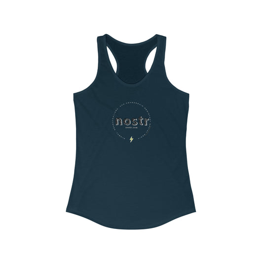 nostr...notes and stuff, Racerback Tank