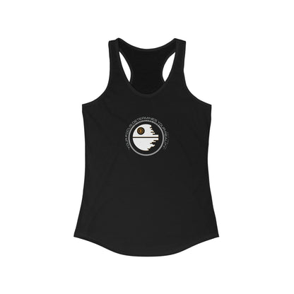 Focus Determines Reality Racerback Tank