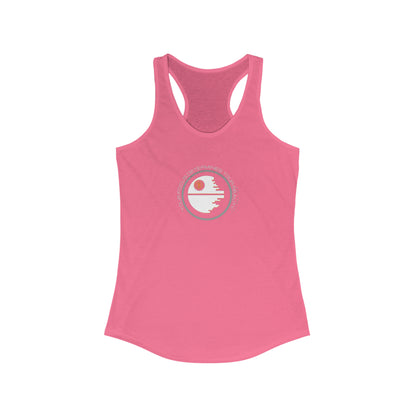 Focus Determines Reality Racerback Tank