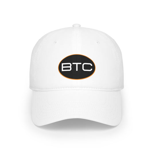 Bitcoin Oval #1 Low Profile Baseball Cap