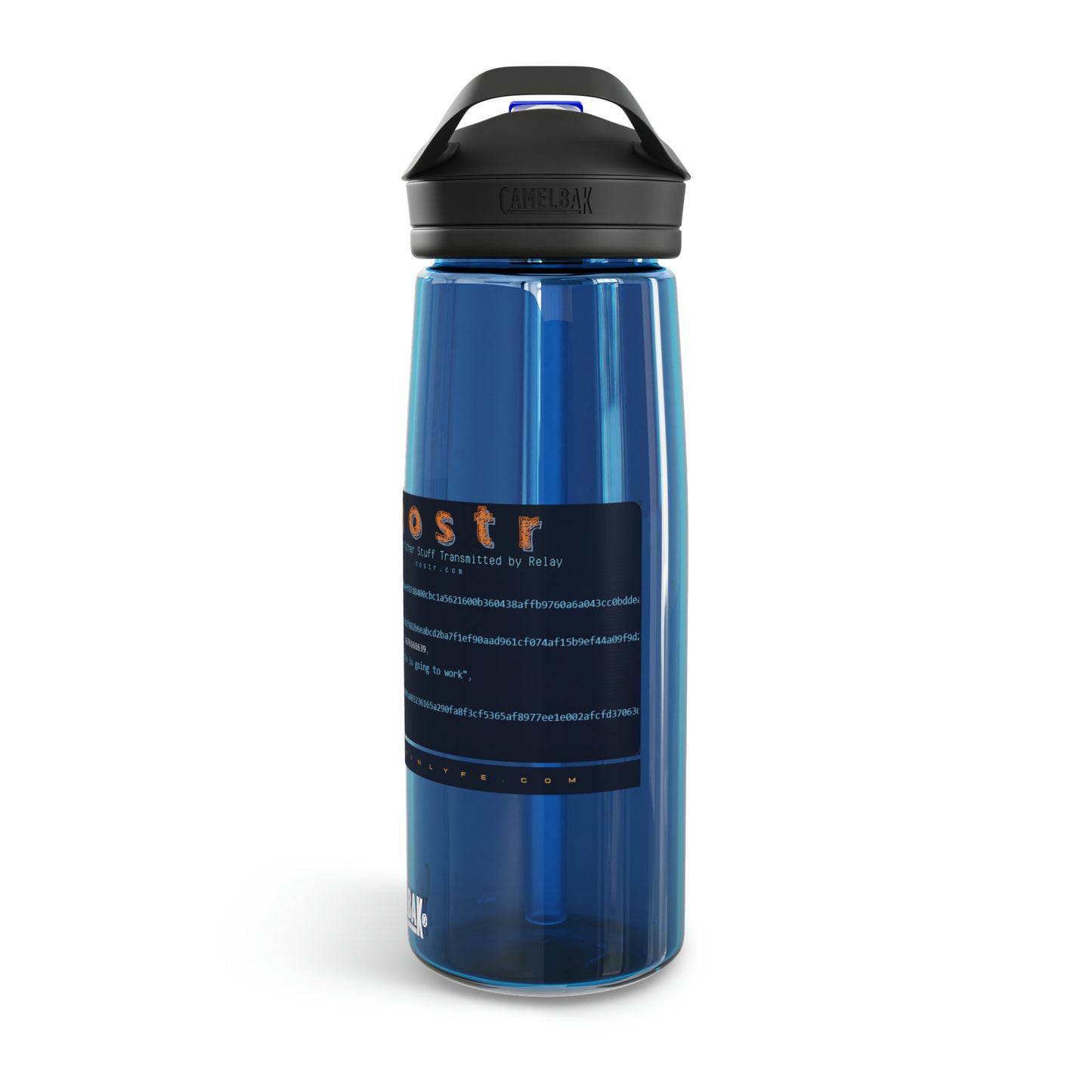 nostr is Going to Work, CamelBak Eddy® Water Bottle, 20oz\25oz