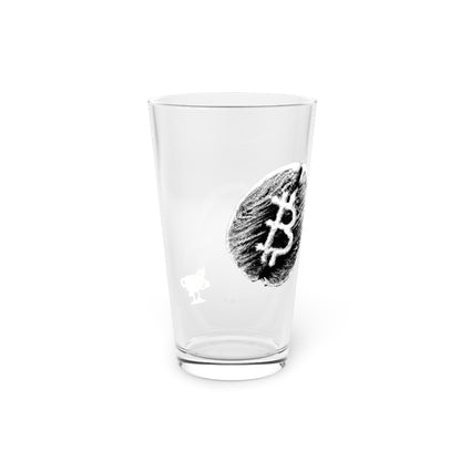 Proof-O-Perk B-Bean Pint Glass