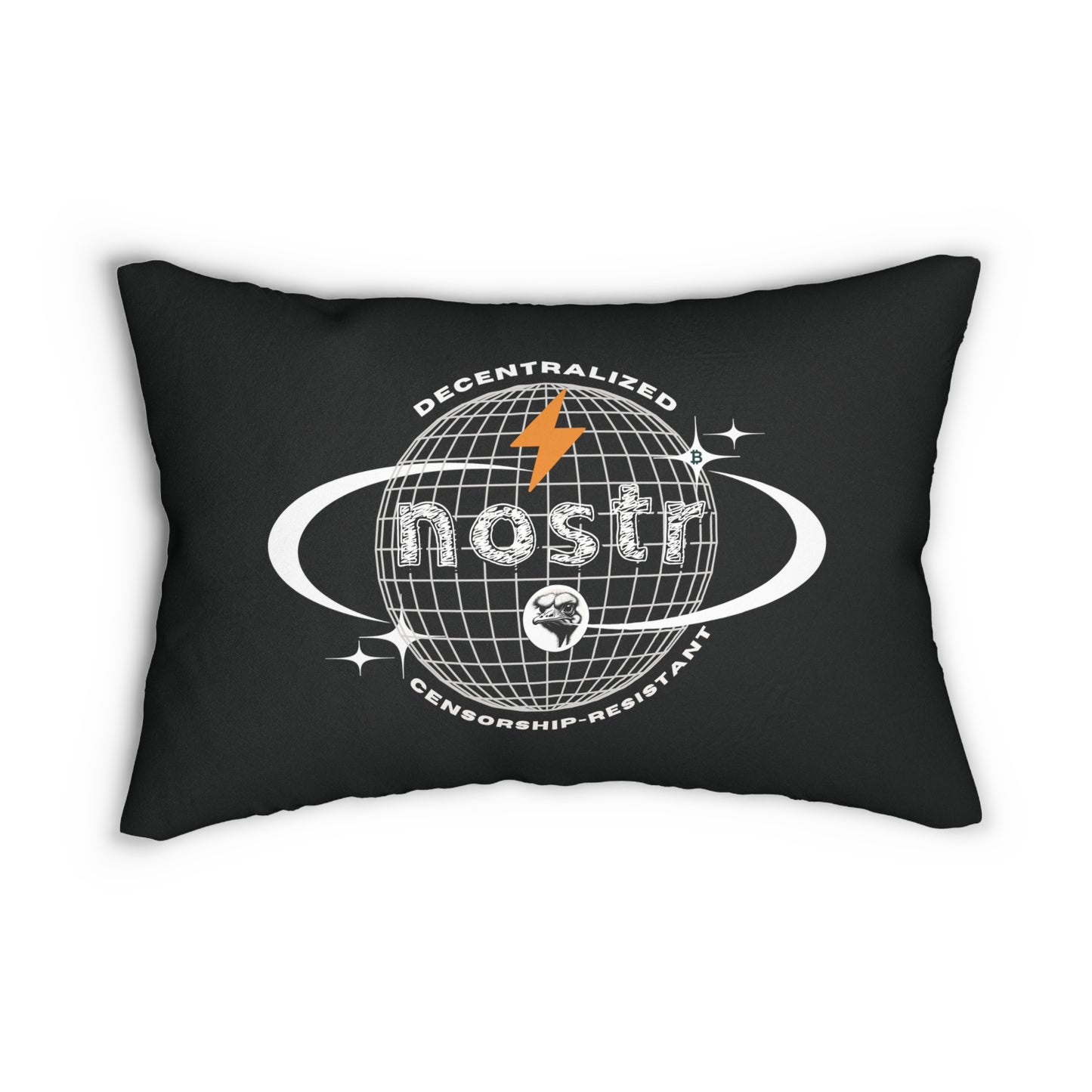 nostr Around the World, Lumbar Pillow