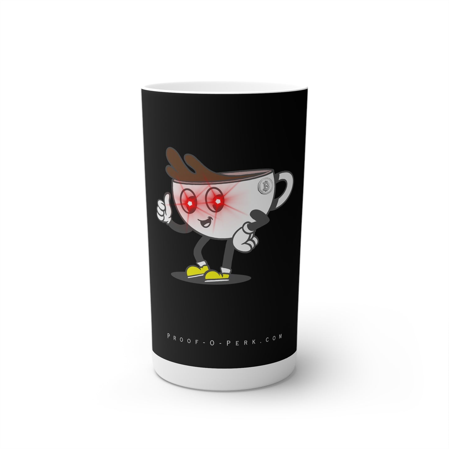 Proof-O-Perk "Bitty" Conical Coffee Mugs (3oz, 8oz, 12oz)