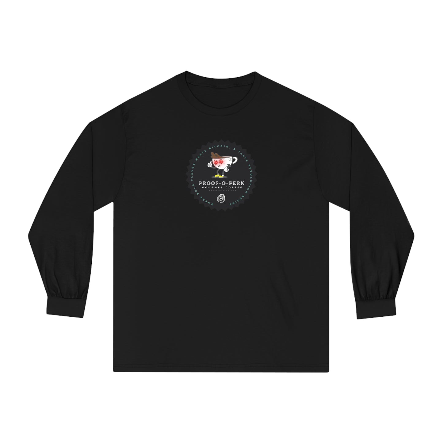 Proof-O-Perk Logo Long Sleeve T-Shirt