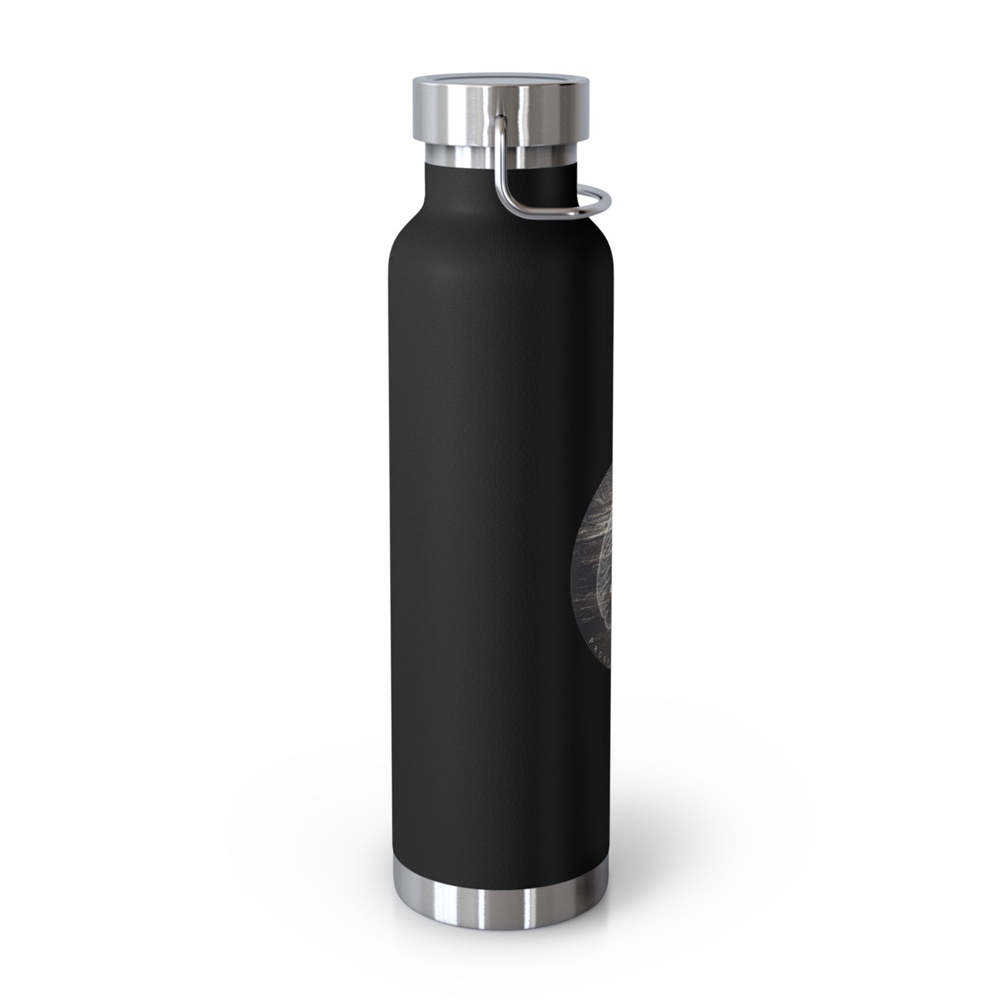 Proof-O-Perk Woody B-Bean 22oz Vacuum Insulated Bottle