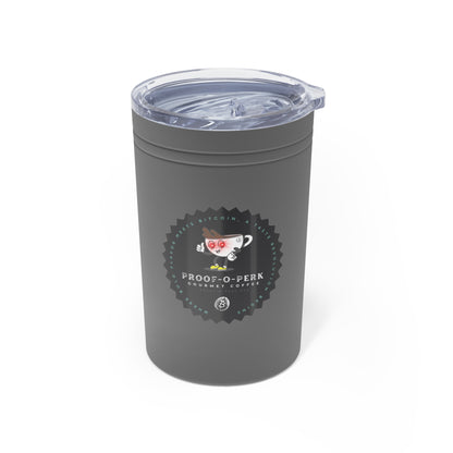 Proof-O-Perk Logo Vacuum Insulated Tumbler, 11oz