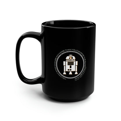 Can't Stop Change Black Mug