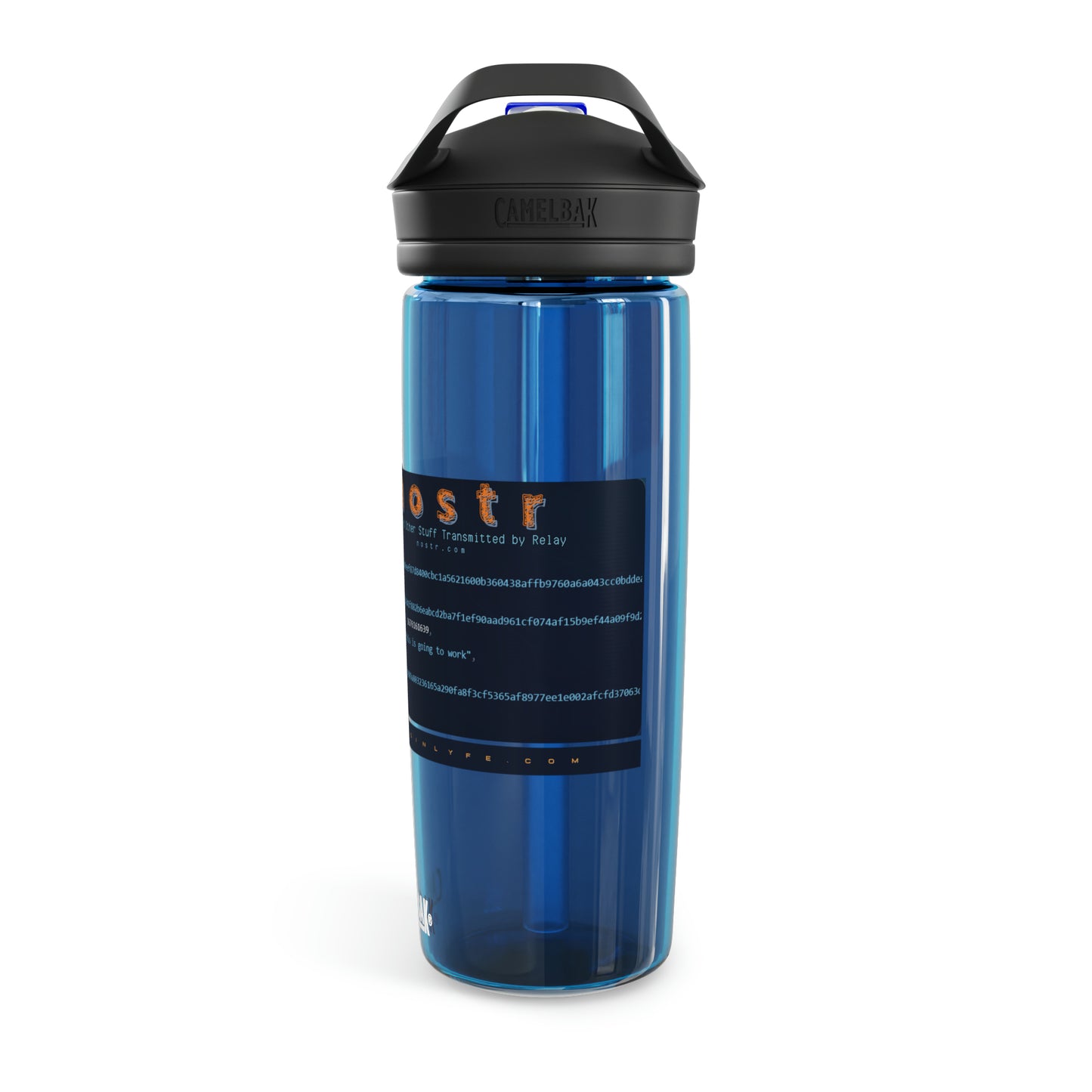 nostr is Going to Work, CamelBak Eddy® Water Bottle, 20oz\25oz