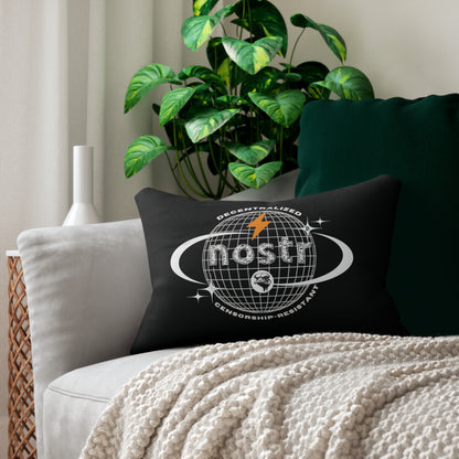 nostr Around the World, Lumbar Pillow