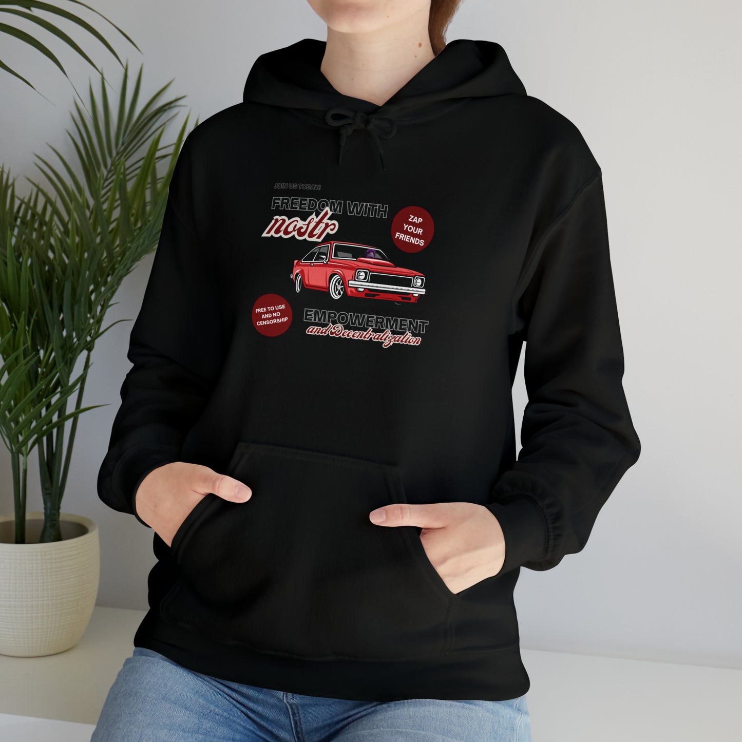 nostr Freedom - Classic, Hoodie