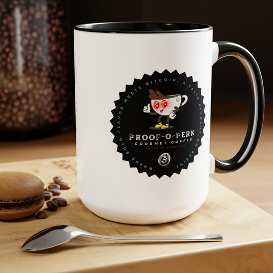 Proof-O-Perk Logo Mug