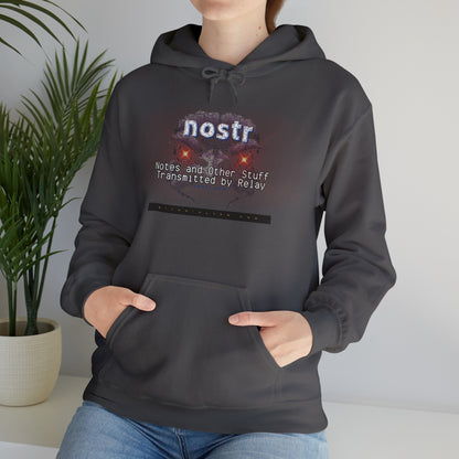 nostr Nostrich Matrix, Hoodie