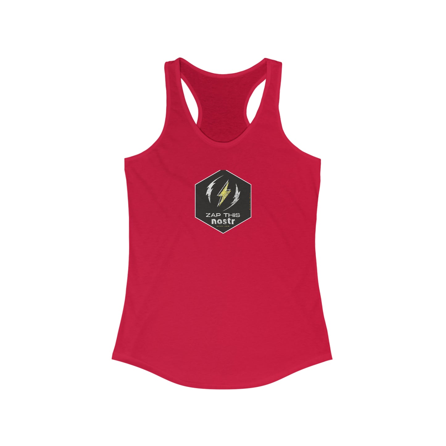 nostr Zap This, Racerback Tank