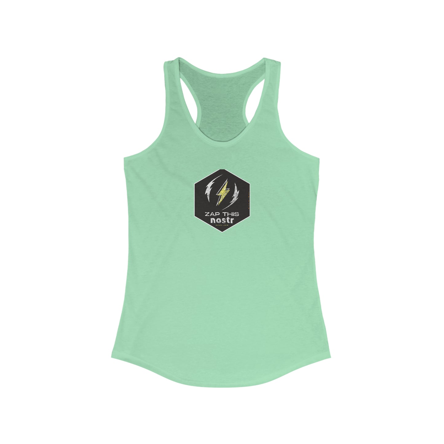 nostr Zap This, Racerback Tank