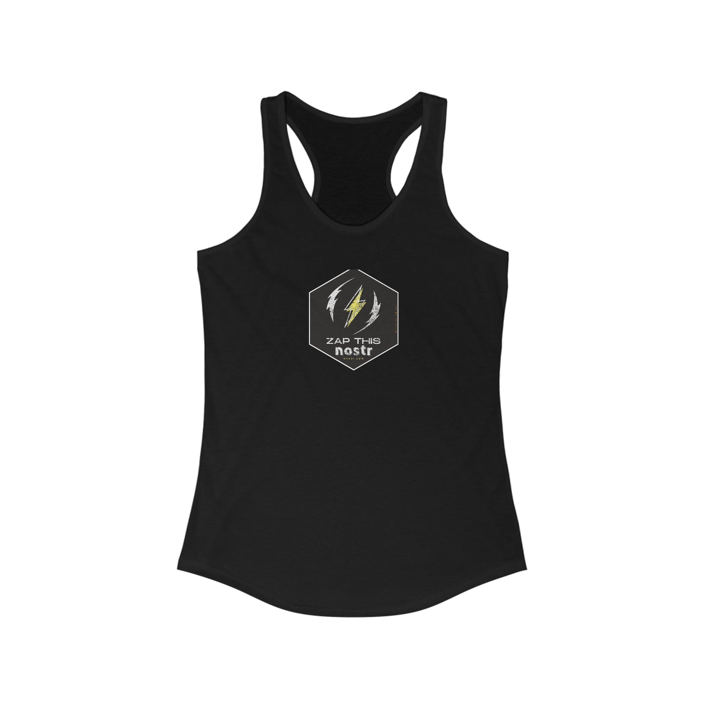 nostr Zap This, Racerback Tank