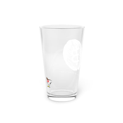 Proof-O-Perk B-Bean Pint Glass