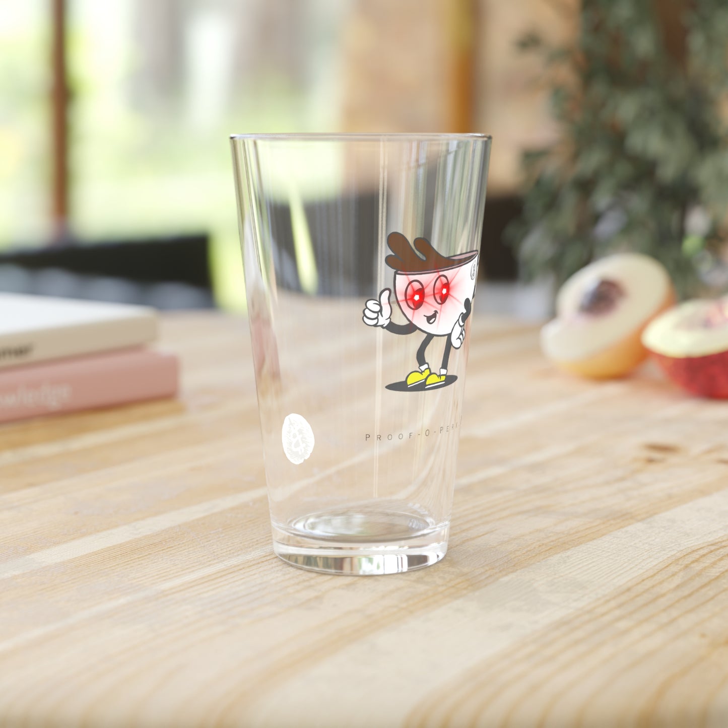 Proof-O-Perk "Bitty" Pint Glass