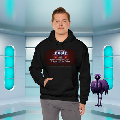 nostr Nostrich Matrix, Hoodie