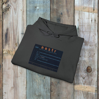 nostr is Going to Work, Hoodie