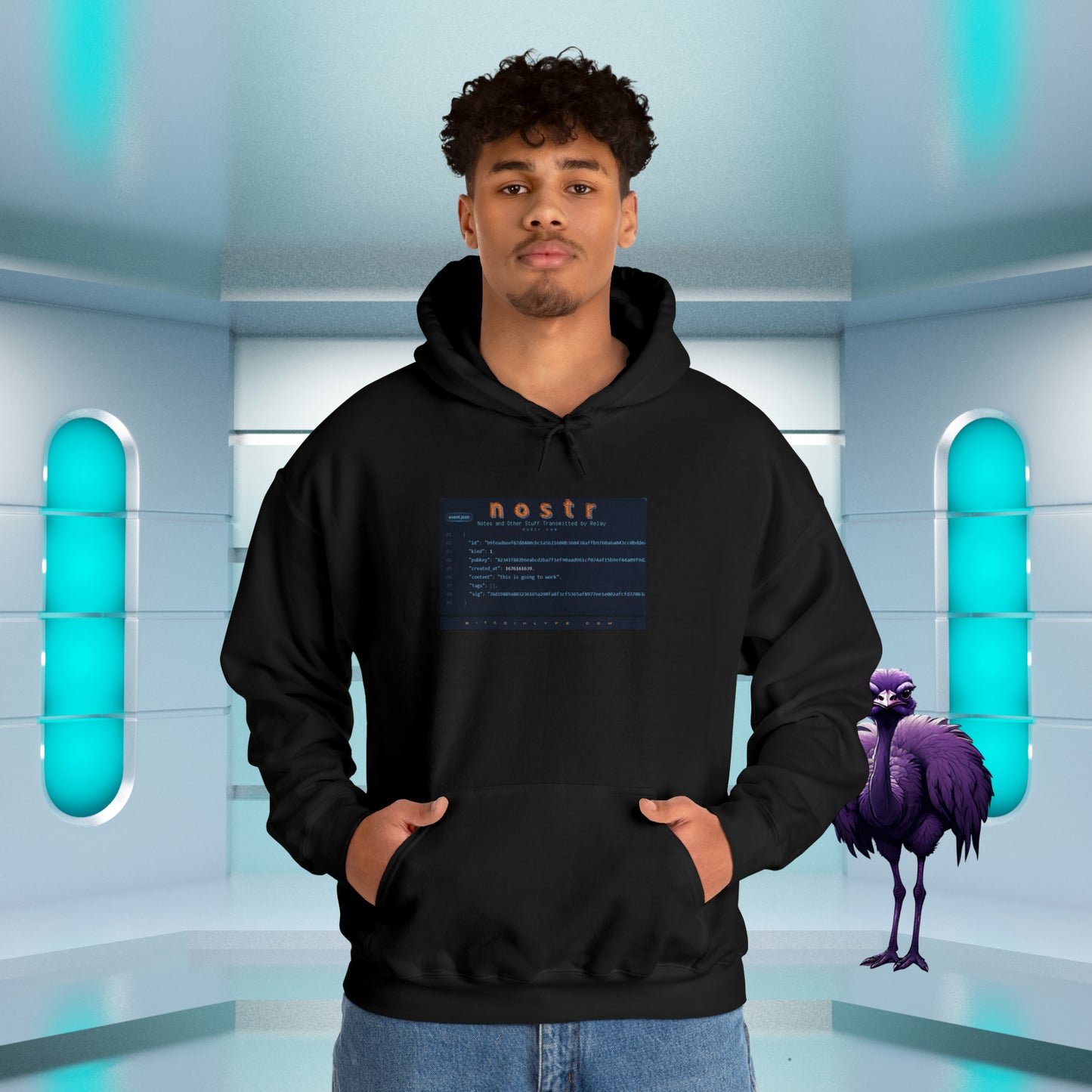 nostr is Going to Work, Hoodie