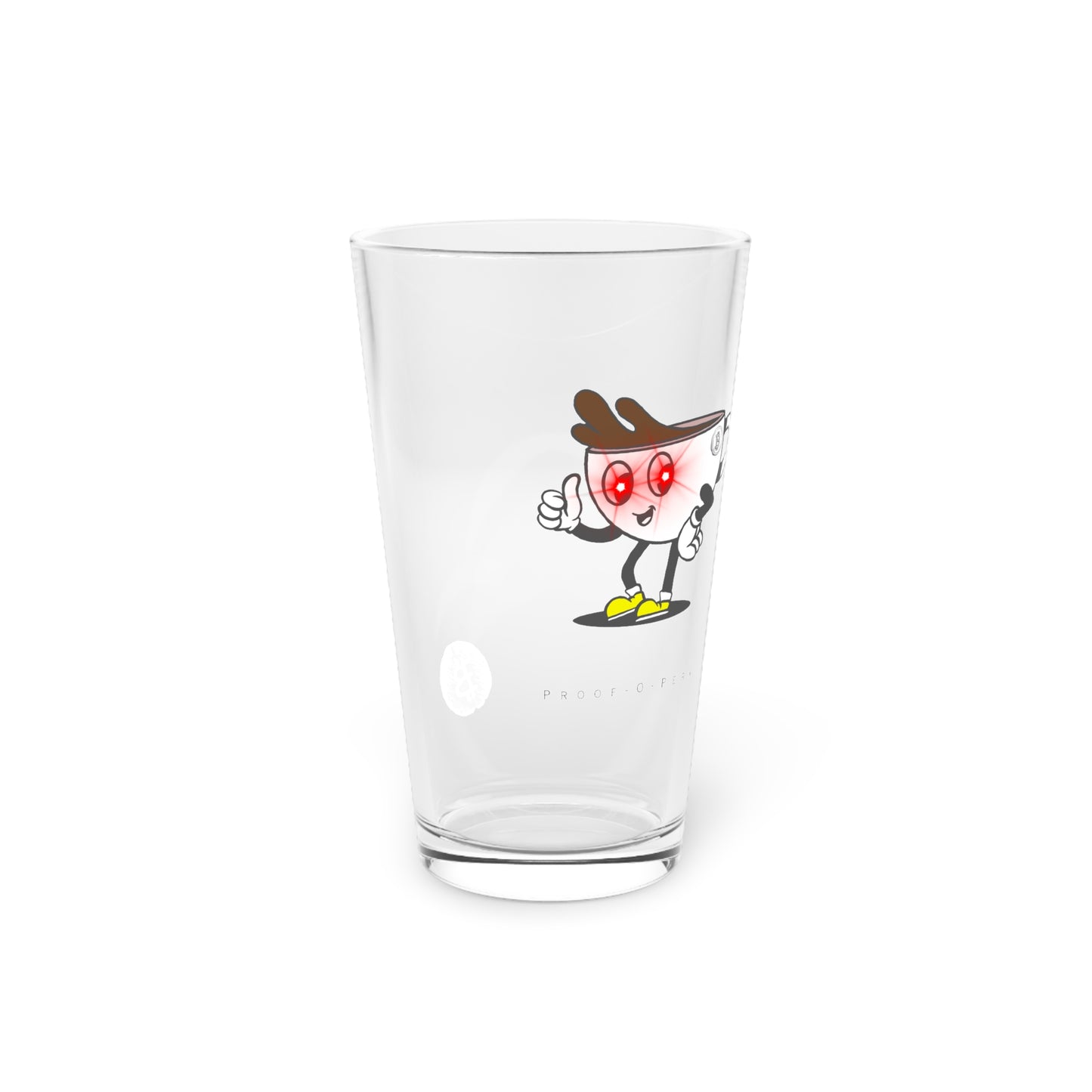 Proof-O-Perk "Bitty" Pint Glass