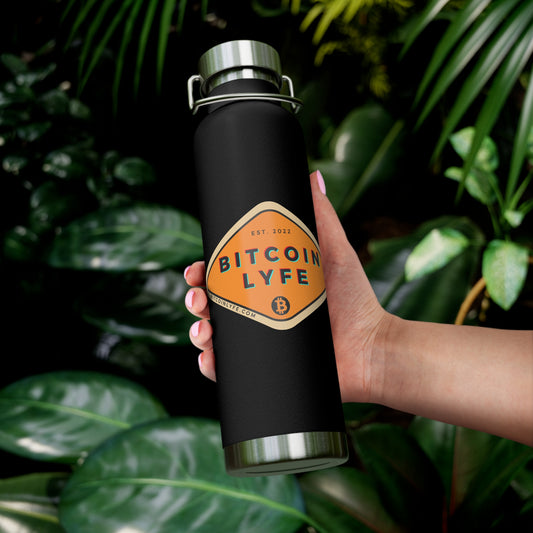 Bitcoin LYFE 22oz Vacuum Insulated Bottle