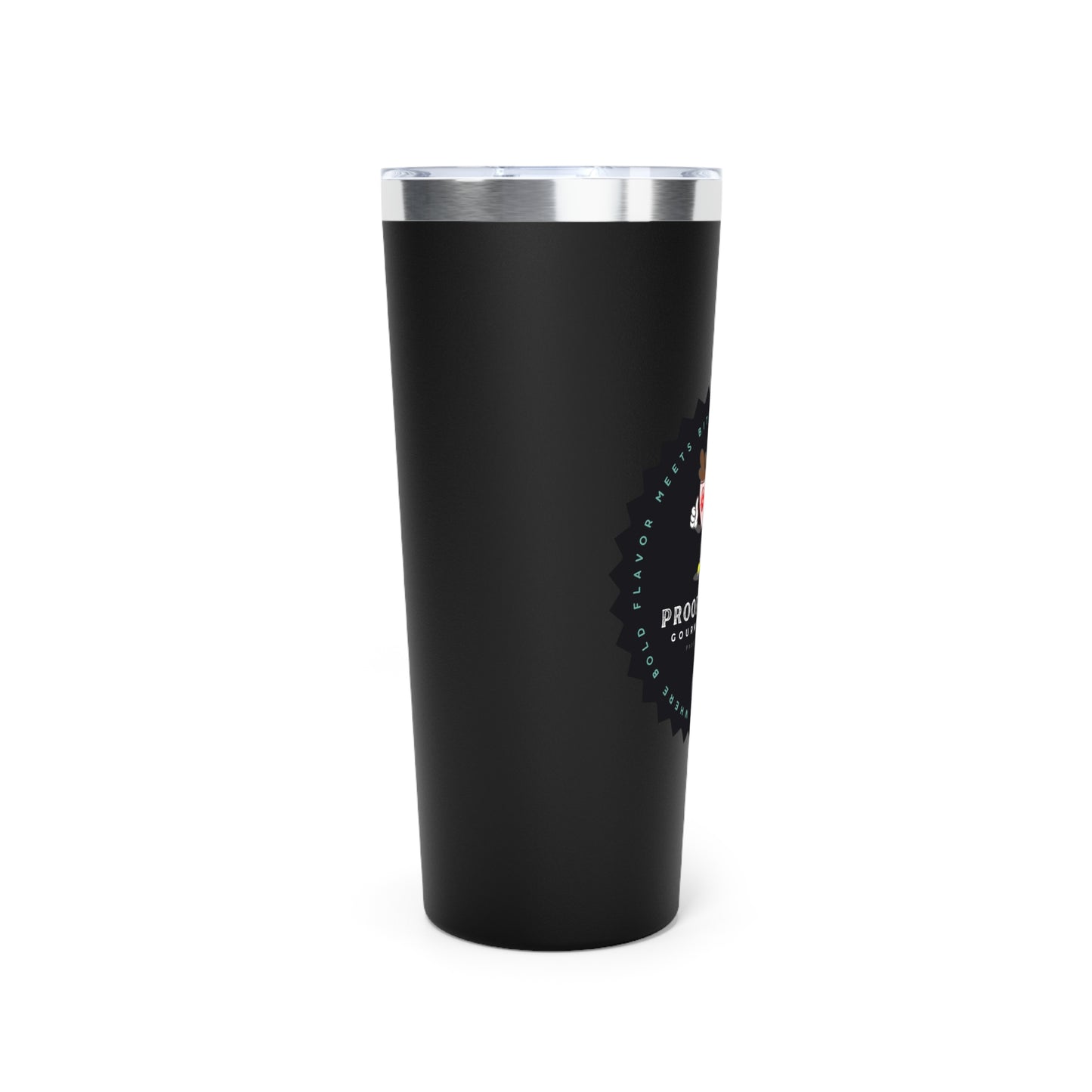 Proof-O-Perk Logo Vacuum Insulated Tumbler, 22oz