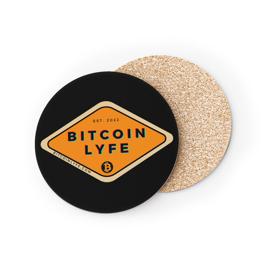 Bitcoin LYFE Coasters