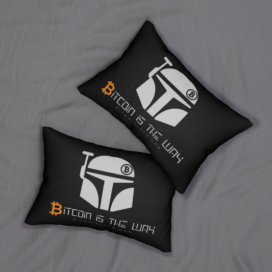 Bitcoin is the Way Lumbar Pillow