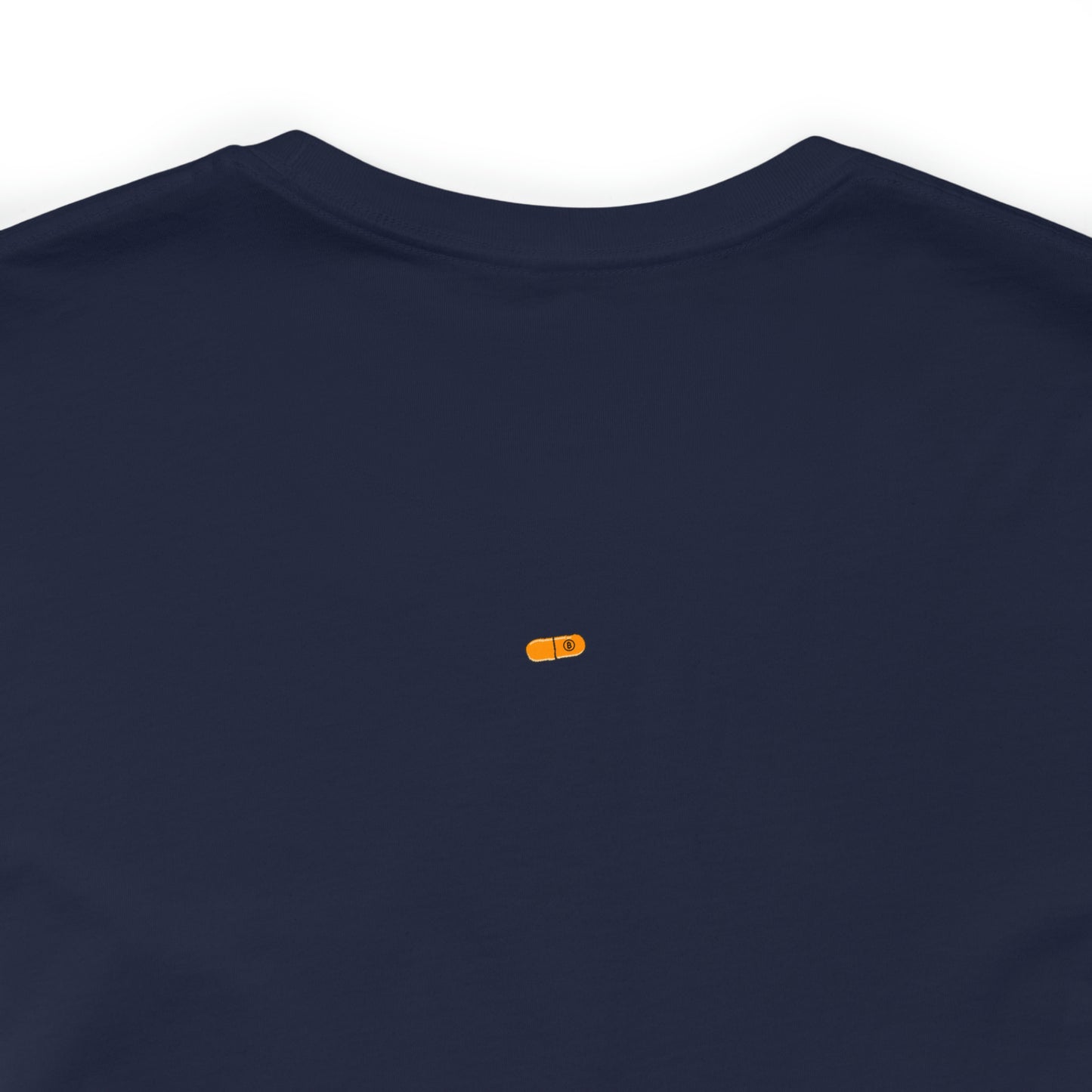 Lever Orange Pill Tee  -  Front+Back Print